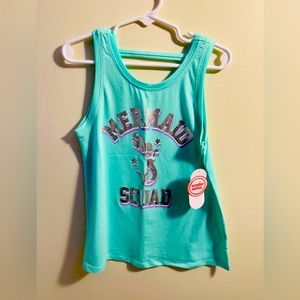 Girls mermaid tank